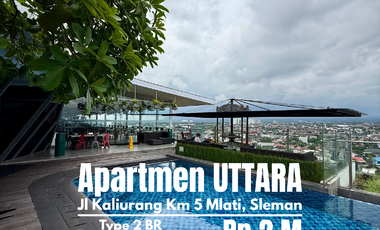 Jual Apartment Uttara Type 2 BR dekat UGM Jakal Km 5