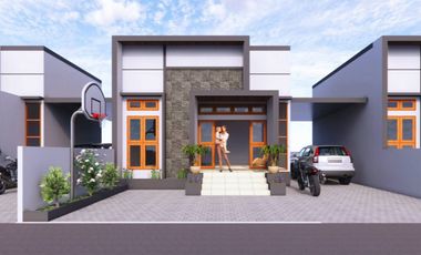 RUMAH MODERN  LUAS  SIAP HUNI Mulai 450 Juta