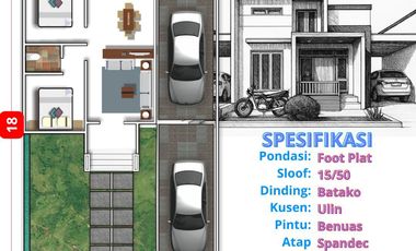 Hunian ideal untuk keluarga modern di Jl.Bukit Raya XII, Kota Palangka Raya.
