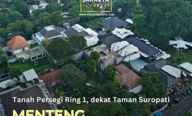 Super Prime Ring 1 Menteng Land – Ultra Rare Listing Surrounded by Government Residences & Embassies