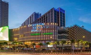 Jalan Kaki Ke Mall Green Sedayu, Disewakan Studio Green Sedayu Taman Palem Furnish, City View, Fasilitas Kolam Renang, ATM Center, Fitness Center