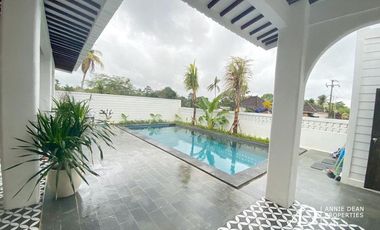 LEASEHOLD | SINGLE-LEVEL 3-BEDROOM VILLA IN PEACEFUL NYANYI, CANGGU