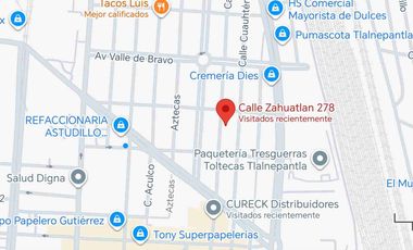 Venta de Casa en Zahuatlan, Tlalnepantla.