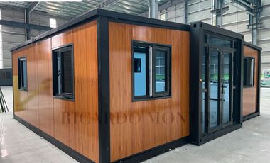 Casa de 2 recámaras prefabricada/ modular