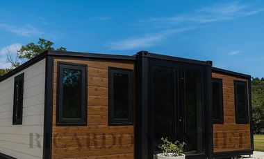 Casa de 2 recámaras prefabricada/ modular