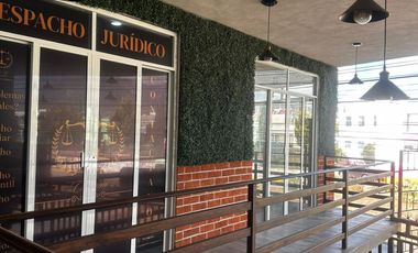 OFICINAS EN RENTA – PLAZA COMERCIAL, PARQUE DE POBLAMIENTO