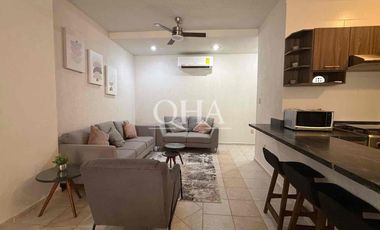 Departamento amueblado en renta SM17