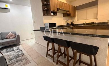 Departamento amueblado en renta SM17