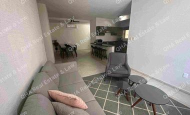 Departamento amueblado en renta SM17