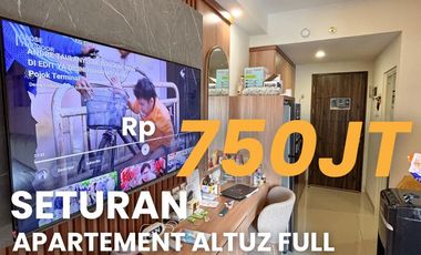 Jual Apartemen Seturan Altuz Full Furnished Harga BU