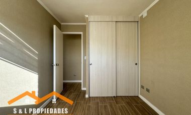 Arriendo departamento 3 dormitorios, principal en suite, 2 baños, balcón y estacionamiento en Condominio Pucalán, Valle Volcanes