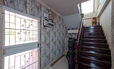 Corner Unit Next to the Community Garden!!! Single house for sale in Baan Suan Aeksayam Project, corner unit with 101 sq.w.