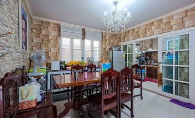 Corner Unit Next to the Community Garden!!! Single house for sale in Baan Suan Aeksayam Project, corner unit with 101 sq.w.