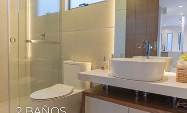 Dúplex moderno en Misicata con 2 dormitorios, balcón y parqueaderos – $150.000