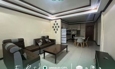 2-Bedroom Apartment with Common Pool for Rent located in Angeles City, Pampanga