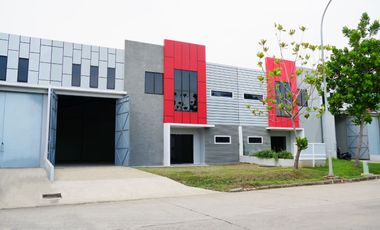 Ready-to-Use Warehouse for Sale in Bekasi. Strategically located with direct toll road access, featuring an on-site port, 24-hour security