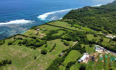tanah loss tebing pantai Pandawa Kuta selatan bali