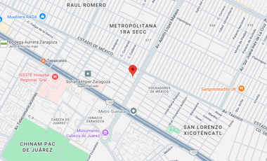 CASA EN REMATE EN IZTAPALAPA POR ZARAGOZA Y METRO GUELATAO