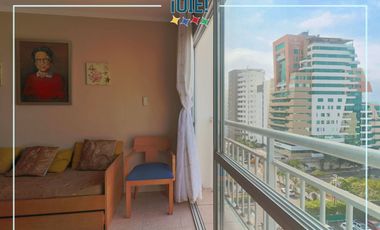 En venta: Departamento con vista al mar/ciudad en Barbasquillo-Manta