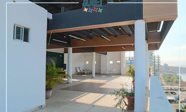 En venta: Departamento con vista al mar/ciudad en Barbasquillo-Manta