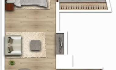 San Ángel, departamento tipo loft, en venta