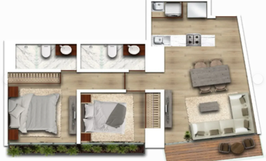 San Ángel, departamento tipo loft, en venta