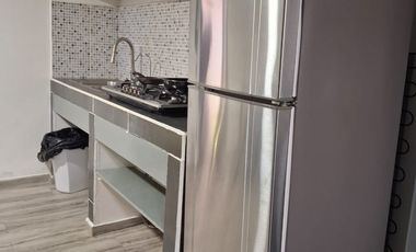 Departamento de dos recamaras completamente amueblados