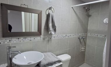 Departamento de dos recamaras completamente amueblados