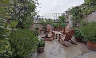 PENTHOUSE VENTA OPORTUNIDAD BOSQUES DE LAS LOMAS DEPTO 540 m² DOS NIVELES 4 REC ROOF GARDEN