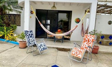 LA MILINA:  VENDO CASA EN CONJUNTO PRIVADO CON PISCINA CERCA DEL MAR