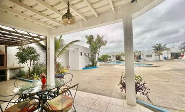 LA MILINA:  VENDO CASA EN CONJUNTO PRIVADO CON PISCINA CERCA DEL MAR