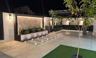 RESIDENCIAL LEONES 1A ETAPA, EN VENTA HERMOSA RESIDENCIA ESTILO CONTEMPORANEO