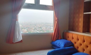 APARTEMEN GREEN PRAMUKA CITY 2 KAMAR FULL FURNISH TOWER ORCHID MALL TAHUNAN