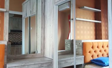 APARTEMEN GREEN PRAMUKA CITY 2 KAMAR FULL FURNISH TOWER ORCHID MALL TAHUNAN