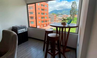 Departamento duplex amoblado de venta en sector residencial y comercial D370
