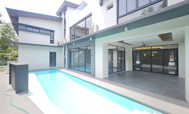 Brand New 3 Storey House with Pool & Lanai For Sale Ayala Alabang Village Muntinlupa