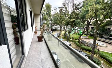 RENTA DE DEPARTAMENTO DE 260m2 CON ROOF GARDEN DE 37m2 CASI EN LA DEL VALLE