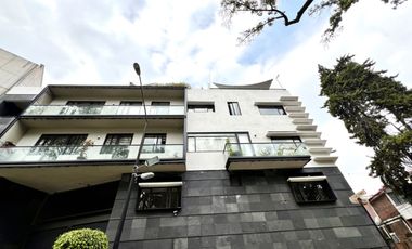 RENTA DE DEPARTAMENTO DE 260m2 CON ROOF GARDEN DE 37m2 CASI EN LA DEL VALLE