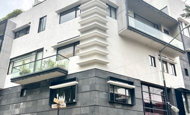 RENTA DE DEPARTAMENTO DE 260m2 CON ROOF GARDEN DE 37m2 CASI EN LA DEL VALLE