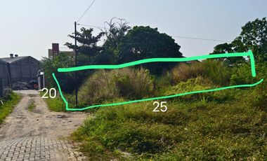 Land for Sale in Upper West Semarang – Main Road, Strategic Location, Urgent Sale (Below Market Price)