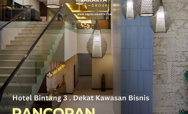 3-Star Hotel Commercial Building in Pancoran 8 Floors + Basement . Strategic Location Near Business & Office Districts