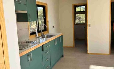 hermosa casa en olmue, dos dormitorios y dos baños