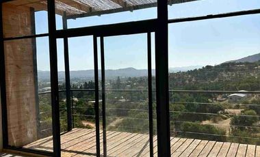 hermosa casa en olmue, dos dormitorios y dos baños