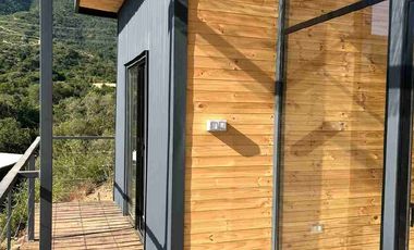 hermosa casa en olmue, dos dormitorios y dos baños