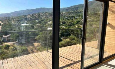 hermosa casa en olmue, dos dormitorios y dos baños