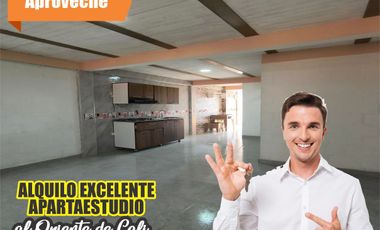 ALQUILO EXCELENTE APARTAESTUDIO AL ORIENTE DE CALI EN MANZANARES CANDELARIA.