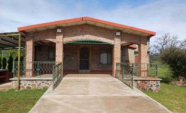 SE VENDE TERRENO CON CASA CAMPESTRE ,EN COMPLEJO RUSTICO EL PEDERNAL, LOMAS DE JESUS MA. AGS.