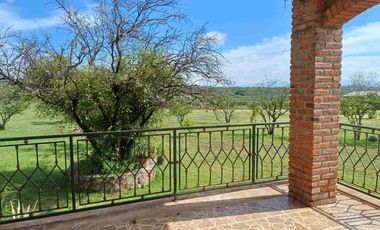 SE VENDE TERRENO CON CASA CAMPESTRE ,EN COMPLEJO RUSTICO EL PEDERNAL, LOMAS DE JESUS MA. AGS.