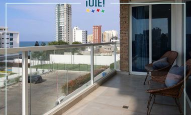 Venta: Amplio apartamento vista al mar en urbanizacion con doble seguridad