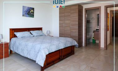 Venta: Amplio apartamento vista al mar en urbanizacion con doble seguridad